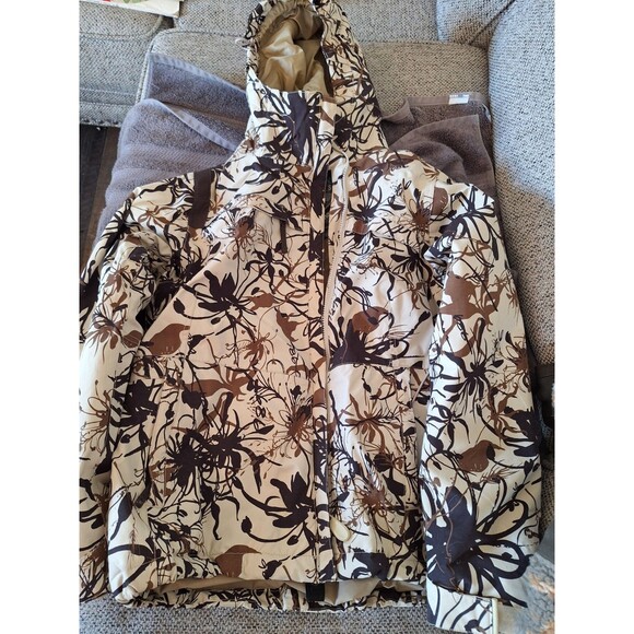 686 Mannual Women's Size Small Brown/Tan Ski Snowboard Jacket Small‎ - Picture 1 of 8